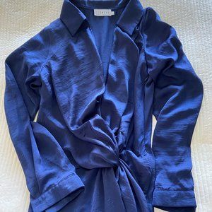 Deep plunging Maxi Dress